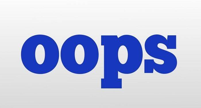 What Does OOPs Stand For?